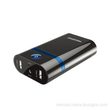 6,600mAh Traveling Backup Battery with Dual-charging Function